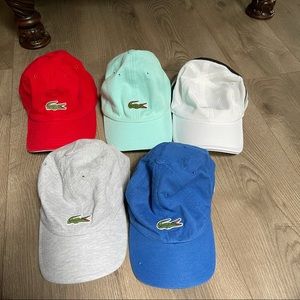 Lacoste hat lot